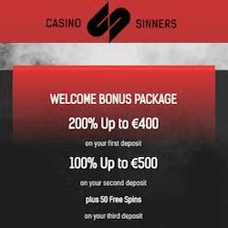 casino sinners bonus